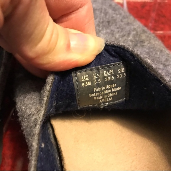 Women's Soul Naturalizer Amelia Comfort Slip-on Mule Grey Wool Size 6.5M - Picture 2 of 8